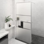 Inloopdouchewand Met Schap Esg-Glas Aluminium