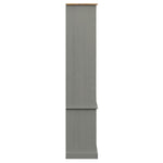 Vitrinekast Vigo 85X35X170 Cm Massief Grenenhout