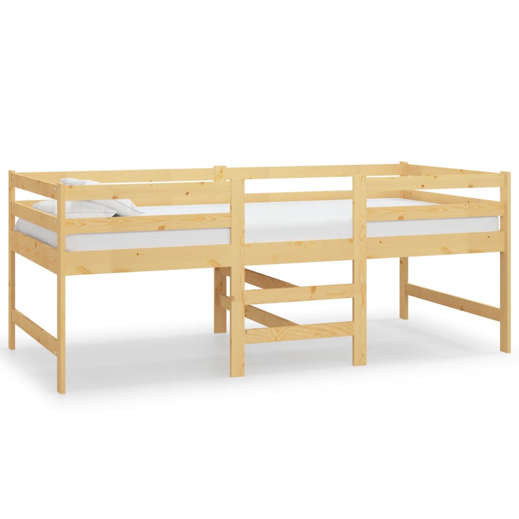 Bedframe Zonder Matras Massief Grenenhout 90X200 Cm