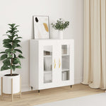 Dressoir 69,5X34X90 Cm Bewerkt Hout Kleurig
