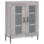 Dressoir 69,5X34X90 Cm Bewerkt Hout Eikenkleurig