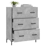 Dressoir 69,5X34X90 Cm Bewerkt Hout