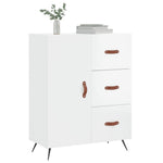 Dressoir 69,5X34X90 Cm Bewerkt Hout