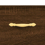 Dressoir 69,5X34X90 Cm Bewerkt Hout