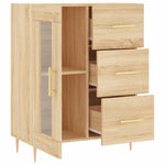 Dressoir 69,5X34X90 Cm Bewerkt Hout Kleurig