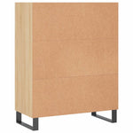 Schappenkast 69,5X32,5X90 Cm Bewerkt Hout Kleurig