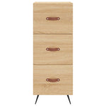 Dressoir 34,5X34X90 Cm Bewerkt Hout