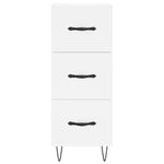 Dressoir 34,5X34X90 Cm Bewerkt Hout