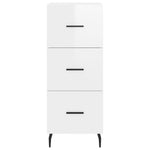 Dressoir 34,5X34X90 Cm Bewerkt Hout