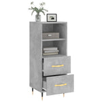 Dressoir 34,5X34X90 Cm Bewerkt Hout
