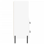 Dressoir 34,5X34X90 Cm Bewerkt Hout