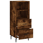 Dressoir 34,5X34X90 Cm Bewerkt Hout