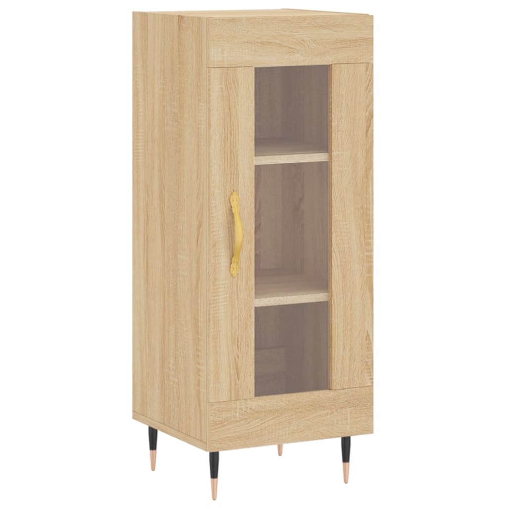 Dressoir 34,5X34X90 Cm Bewerkt Hout