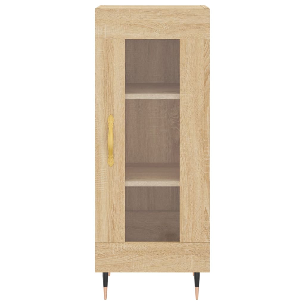 Dressoir 34,5X34X90 Cm Bewerkt Hout