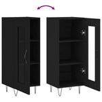 Dressoir 34,5X34X90 Cm Bewerkt Hout