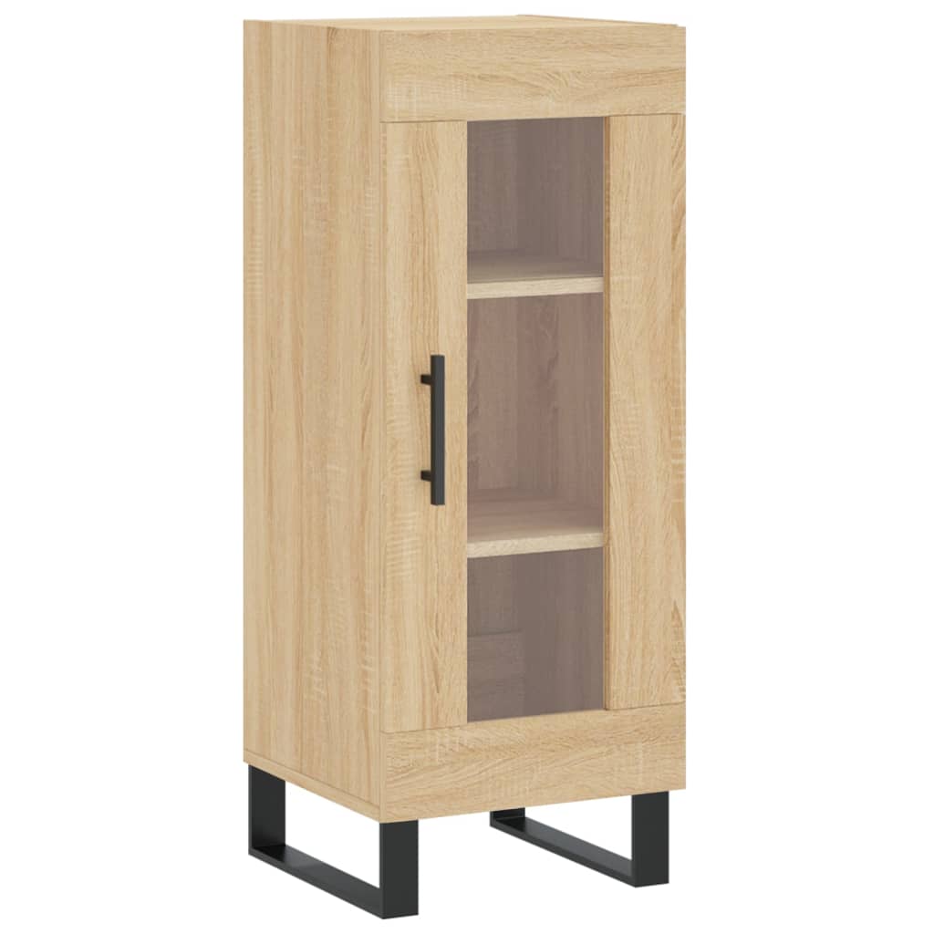 Dressoir 34,5X34X90 Cm Bewerkt Hout