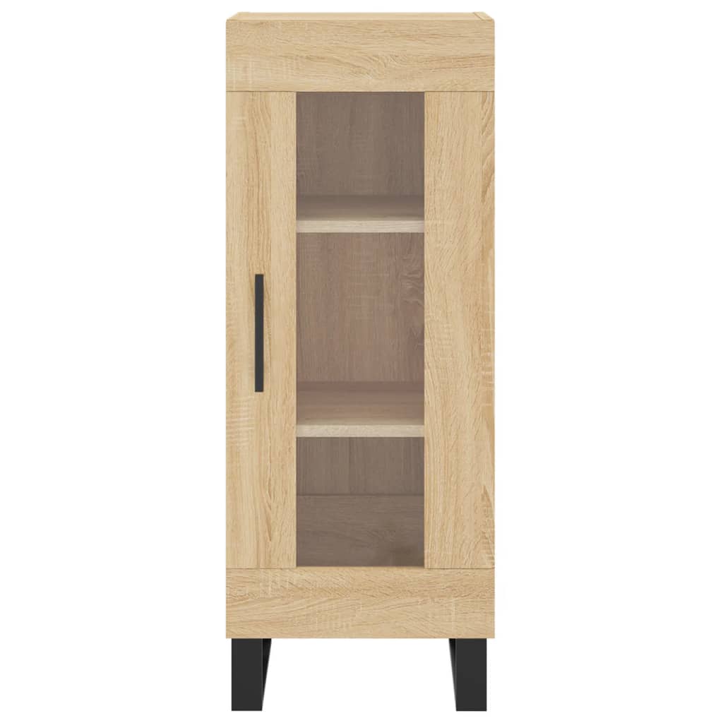 Dressoir 34,5X34X90 Cm Bewerkt Hout