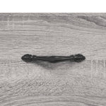 Dressoir 69,5X34X90 Cm Bewerkt Hout Eikenkleurig