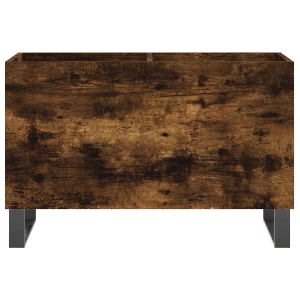 Platenkast 74,5X38X48 Cm Bewerkt Hout Kleurig