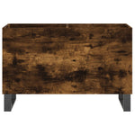 Platenkast 74,5X38X48 Cm Bewerkt Hout Kleurig
