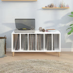 Platenkast 100X38X48 Cm Bewerkt Hout