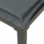 3-Delige Loungeset Met Kussens Poly Rattan Zwart En Grijs
