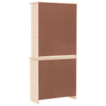 Hoge Kast Alta 77X35X165 Cm Massief Grenenhout