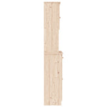 Hoge Kast Alta 77X35X188 Cm Massief Grenenhout