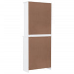 Hoge Kast Alta 77X35X188 Cm Massief Grenenhout