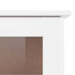 Hoge Kast Alta 77X35X188 Cm Massief Grenenhout