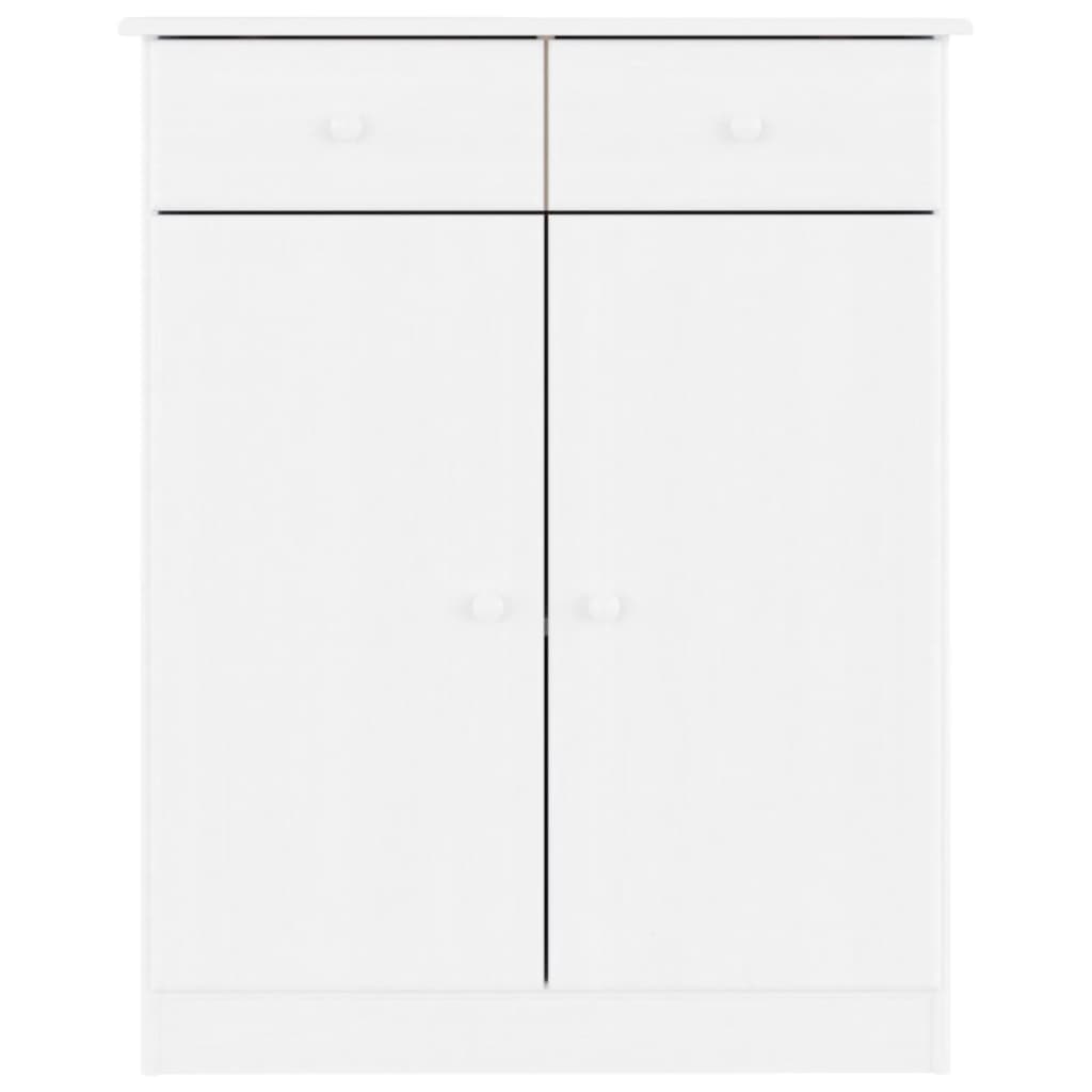 Schoenenkast Alta 77X35X96 Cm Massief Grenenhout