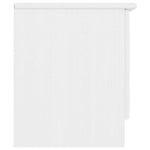 Tv-Meubel Alta 2X35X4 Cm Massief Grenenhout