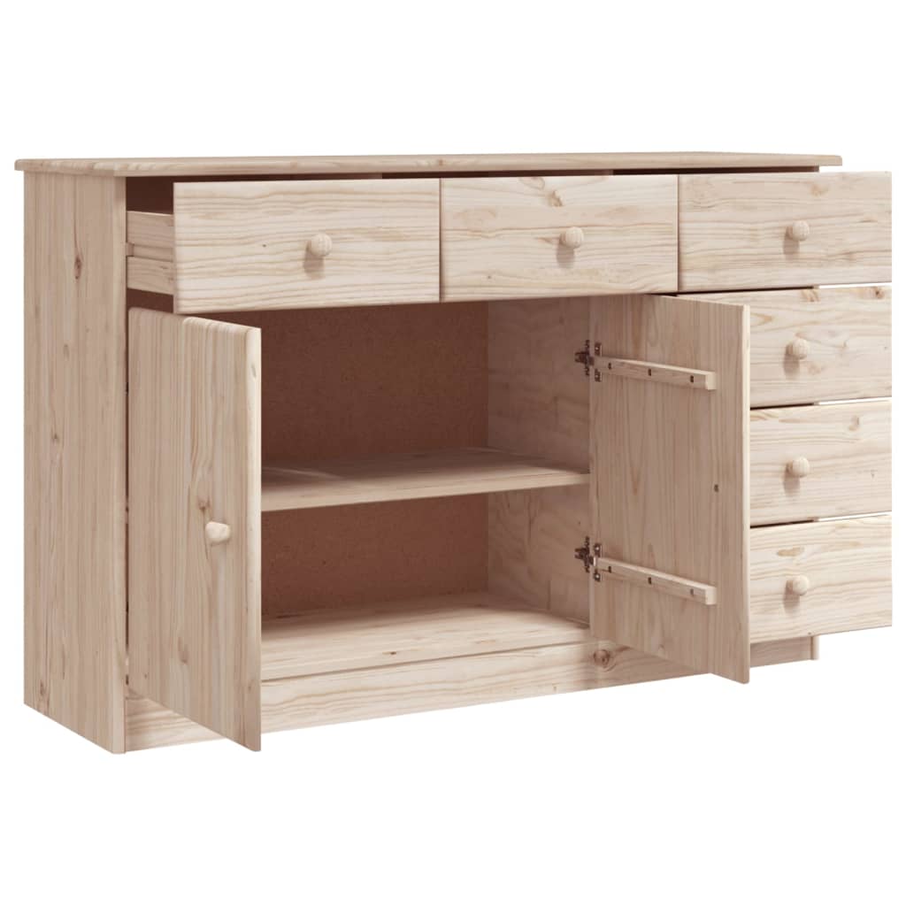 Dressoir Alta 112X35X73 Cm Massief Grenenhout