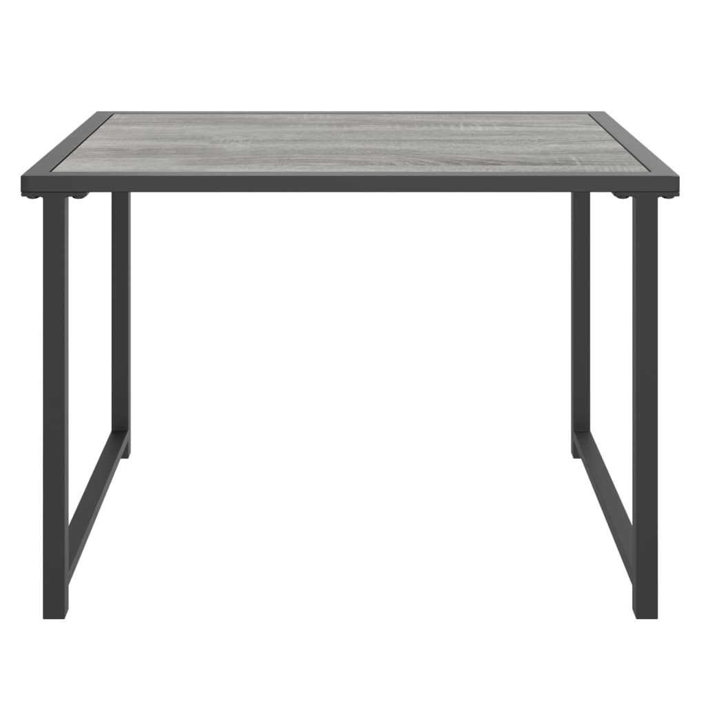 Tuintafel 55X40X37 Cm Staal Antracietkleurig