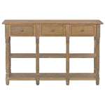 Wandtafel 110X30X76 Cm Bewerkt Hout