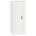 5-Delige Tv-Meubelset Bewerkt Hout