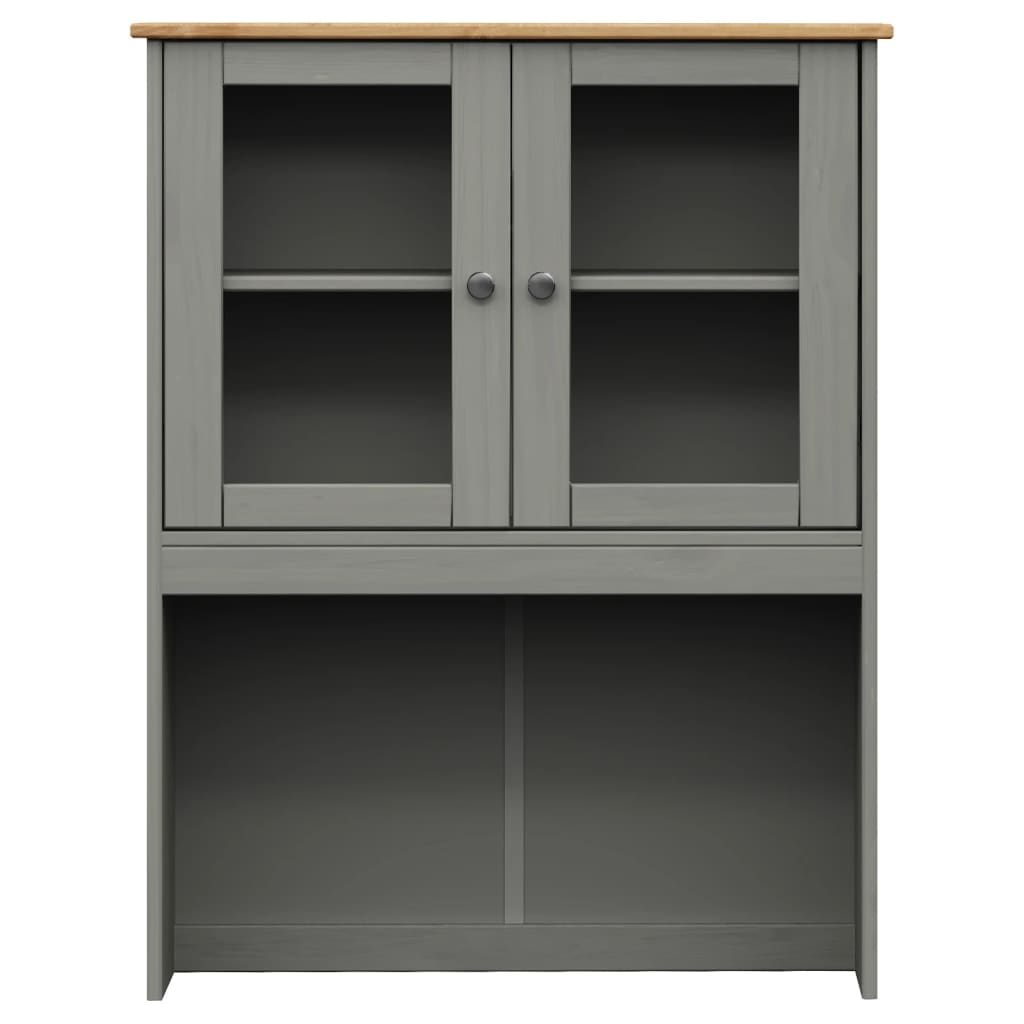 Hoge Kast Vigo 78X40X175 Cm Massief Grenenhout