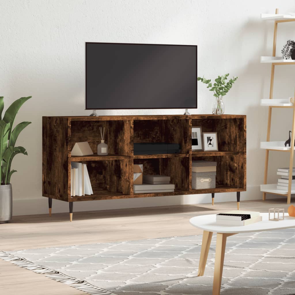 Tv-Meubel 103,5X30X50 Cm Bewerkt Hout