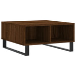 Salontafel 60X60X30 Cm Bewerkt Hout