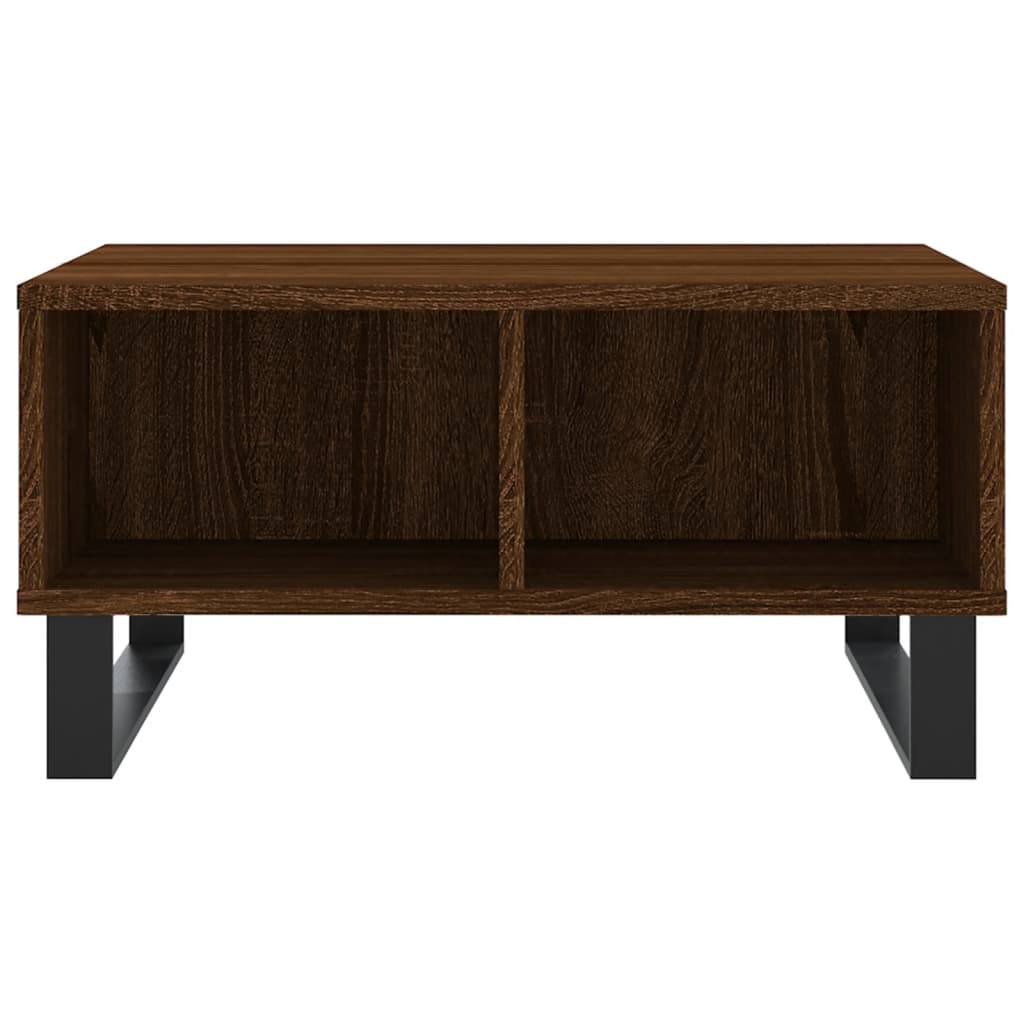Salontafel 60X60X30 Cm Bewerkt Hout