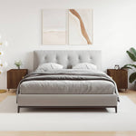 Nachtkastje 40X40X50 Cm Bewerkt Hout Eikenkleurig