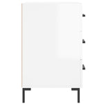 Nachtkastje 40X40X66 Cm Bewerkt Hout