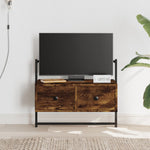 Tv-Meubel Wandgemonteerd 00,5X30X5 Cm Hout