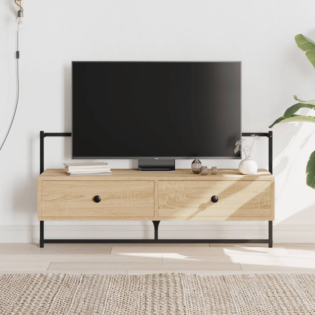 Tv-Meubel Wandgemonteerd 00,5X30X5 Cm Hout