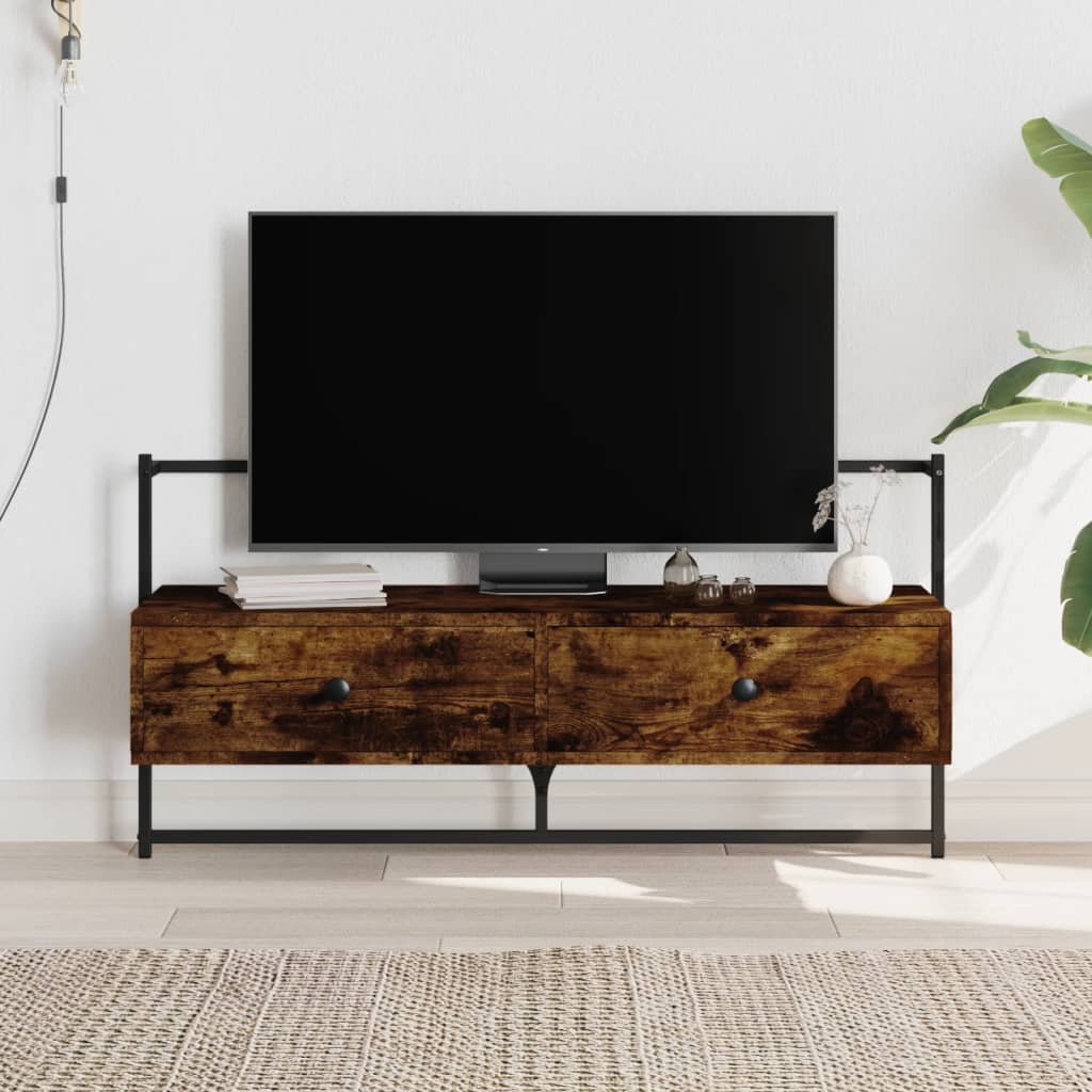 Tv-Meubel Wandgemonteerd 00,5X30X5 Cm Hout