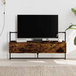 Tv-Meubel Wandgemonteerd 00,5X30X5 Cm Hout
