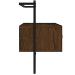 Tv-Meubel Wandgemonteerd 00,5X30X5 Cm Hout