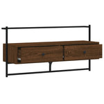 Tv-Meubel Wandgemonteerd 00,5X30X5 Cm Hout