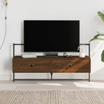 Tv-Meubel Wandgemonteerd 00,5X30X5 Cm Hout