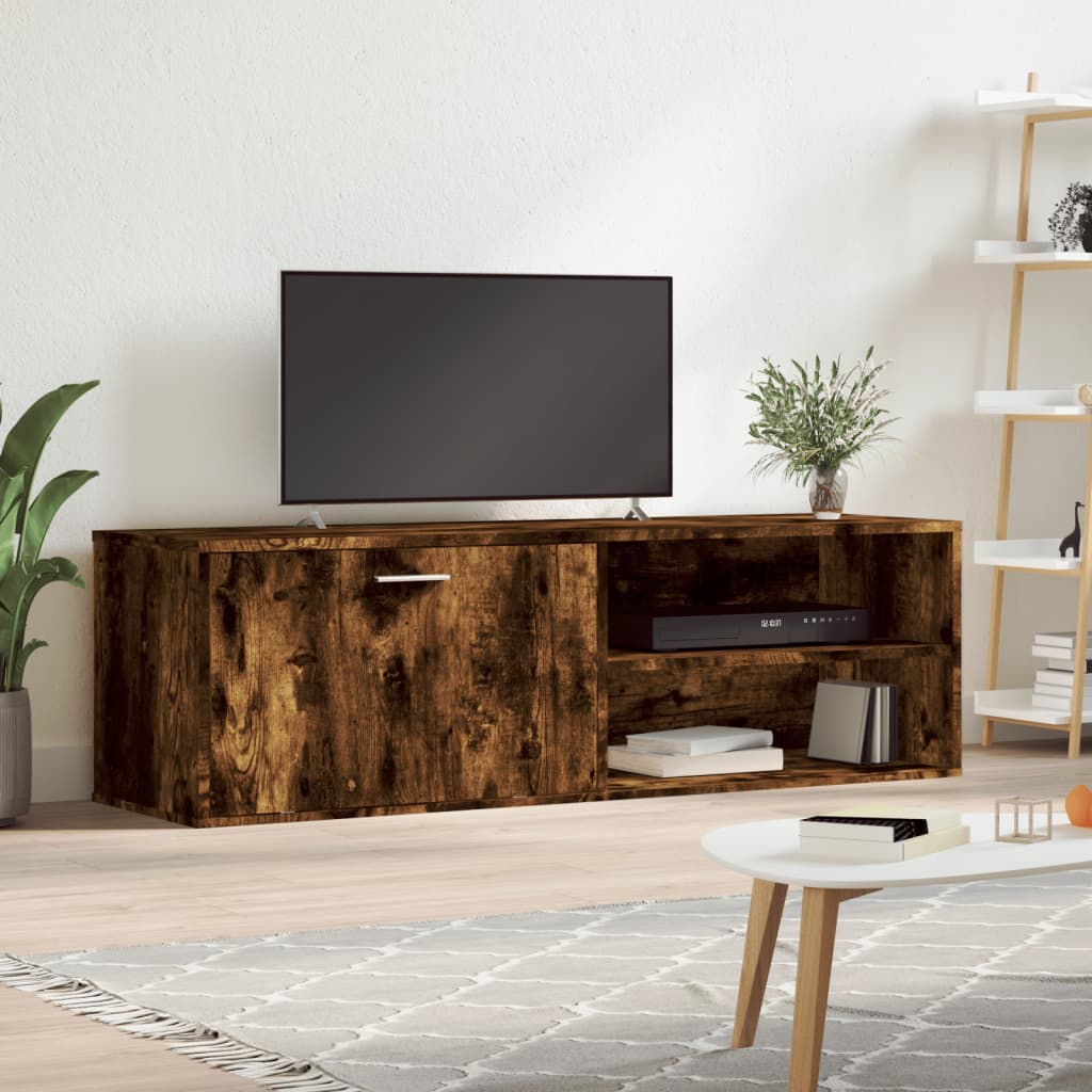 Tv-Meubel 120X34X37 Cm Bewerkt Hout